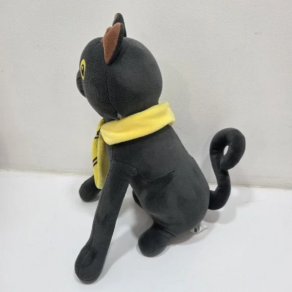 Denis Daily Official Sir Meows a Lot 13" Black Cat Plush Toy 2017  (Rip In Neck) - Picture 2 of 6